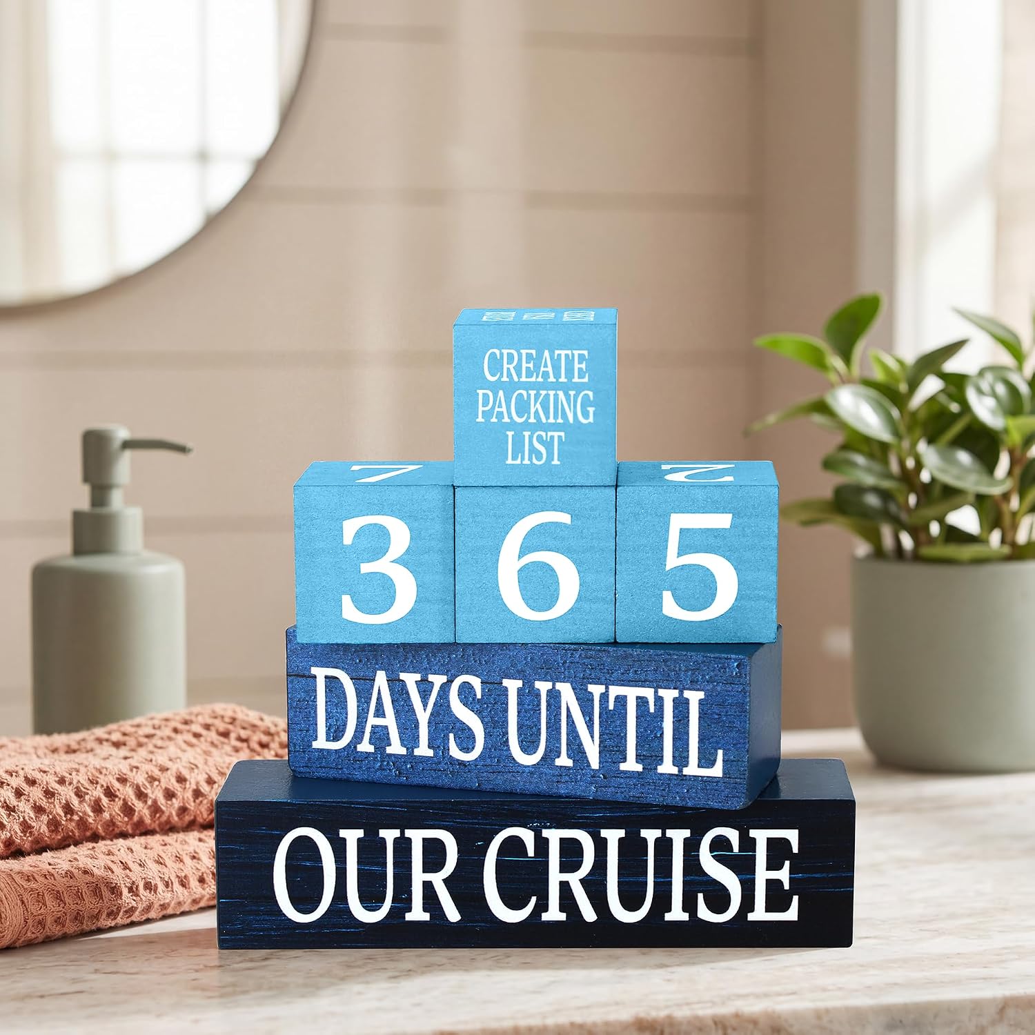 Home Office 365 - 7 Pcs 365 Days Cruise Countdown