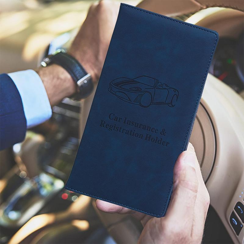 Document Holder Stand - Car Registration And Insurance Holder,Car Document
