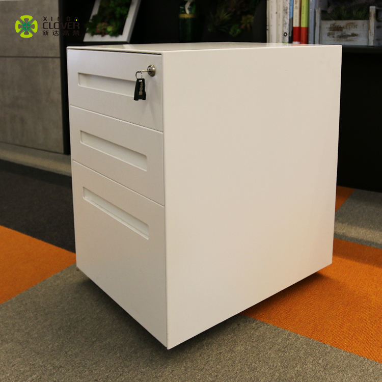 Drawer Pedestal Cabinet - Mobile Cabinet,Modern Metal Mobile Pedestal Steel