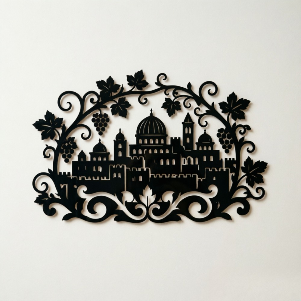 Free Home Office - CIFBUY Iron Wall Art Jerusalem Skyline