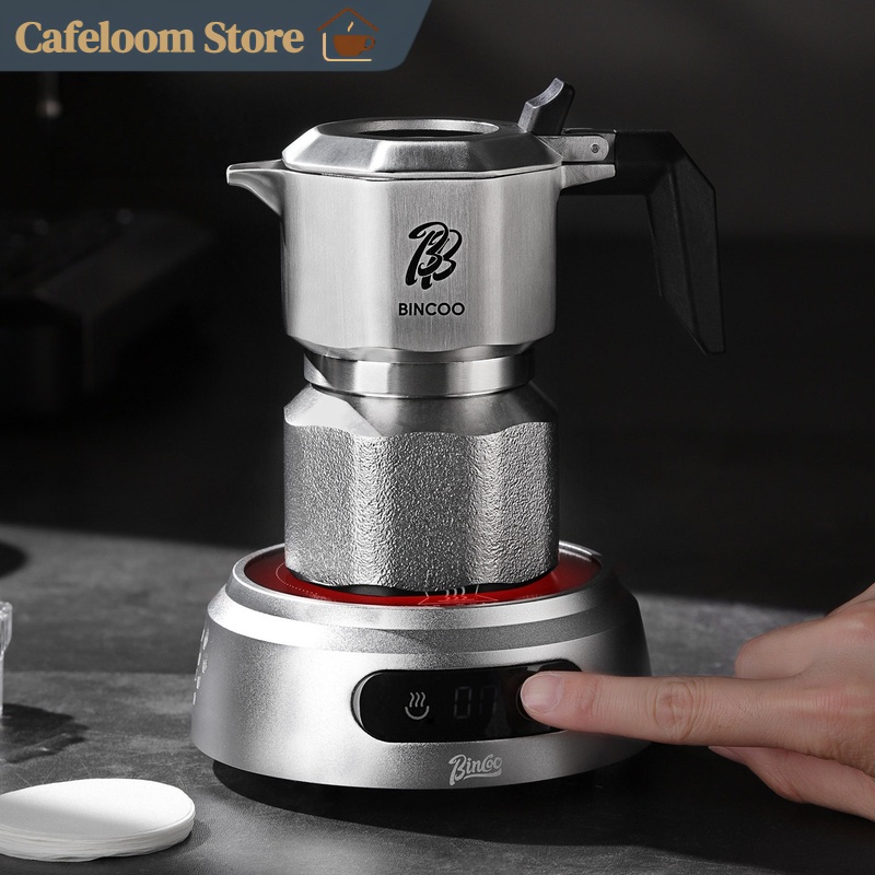 Bincoo Moka Pot 316 Stainless  - Home Office Moka recension och pris