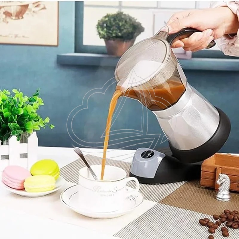 Electric Espresso Moka Pot Det - Home Office Moka recension och pris