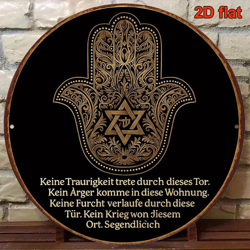 CIFBUY Vintage Aluminum Wall A - Free Home Office recension och pris