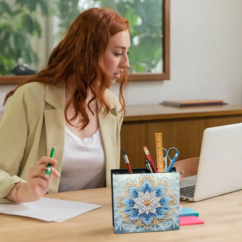 Diamond Painting Kits Seaside  - Pen Holder Organizer recension och pris