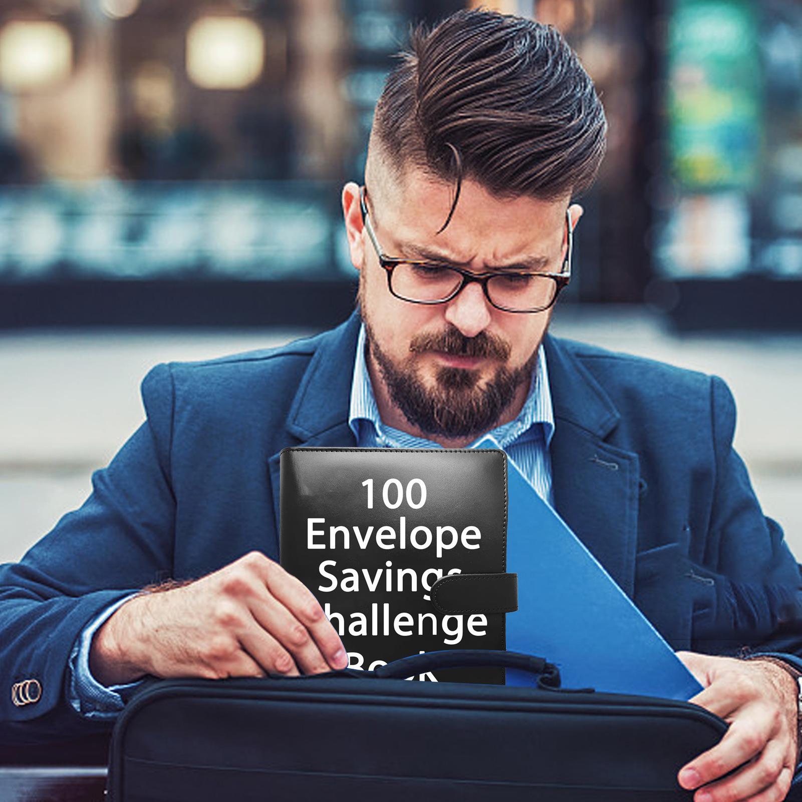 100 Envelope Challenge Binder, - Home Office Budget recension och pris