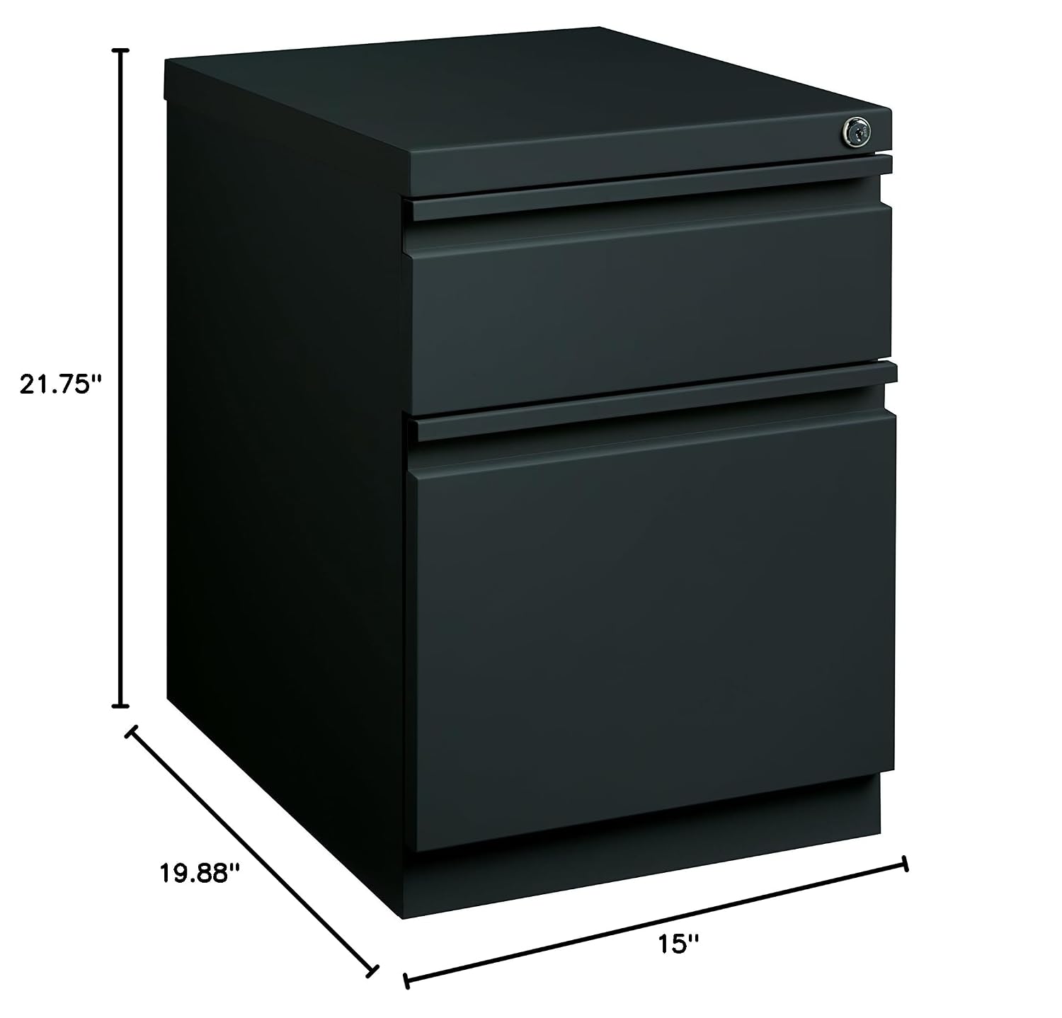 20-in Deep Mobile Pedestal Fil - Drawer Pedestal Cabinet recension och pris