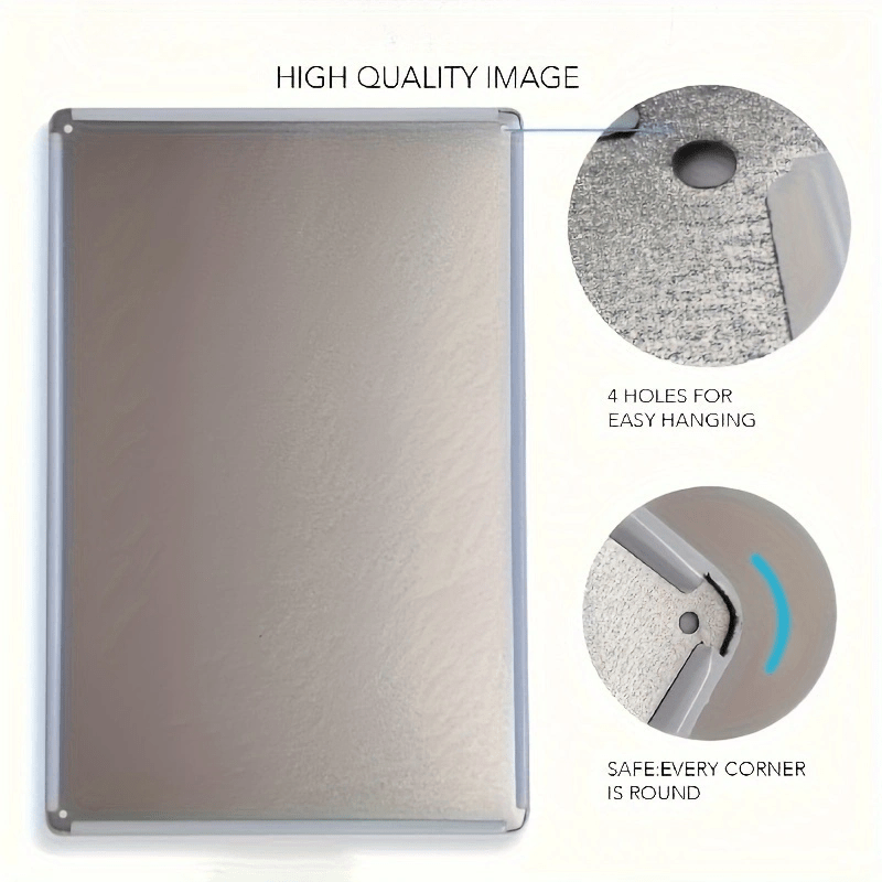 CIFBUY Vintage Aluminum Wall A - Free Home Office recension och pris