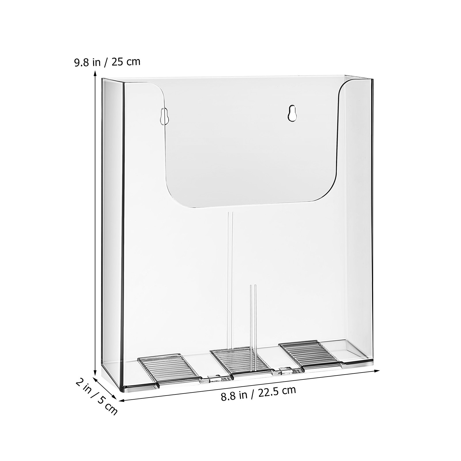 4Pcs Acrylic Brochure Wall Mou - Document Holder Stand recension och pris