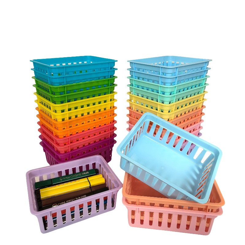 24pcs Colorful Storage Bins,St - Home Office Desk With Drawers recension och pris
