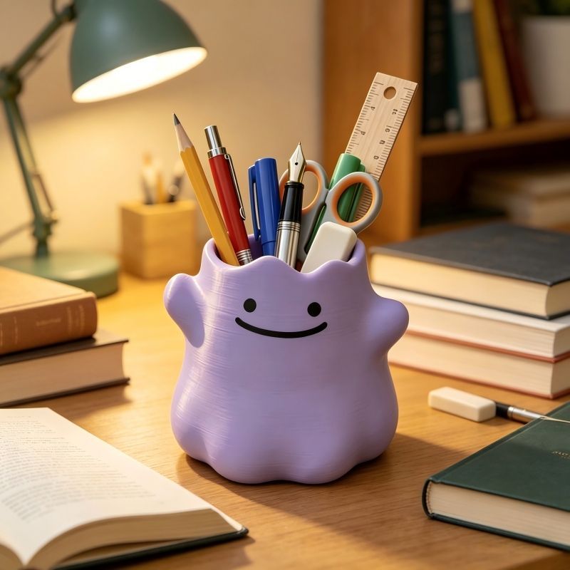 Cartoon Character Pen Holder C - Pen Holder Organizer recension och pris