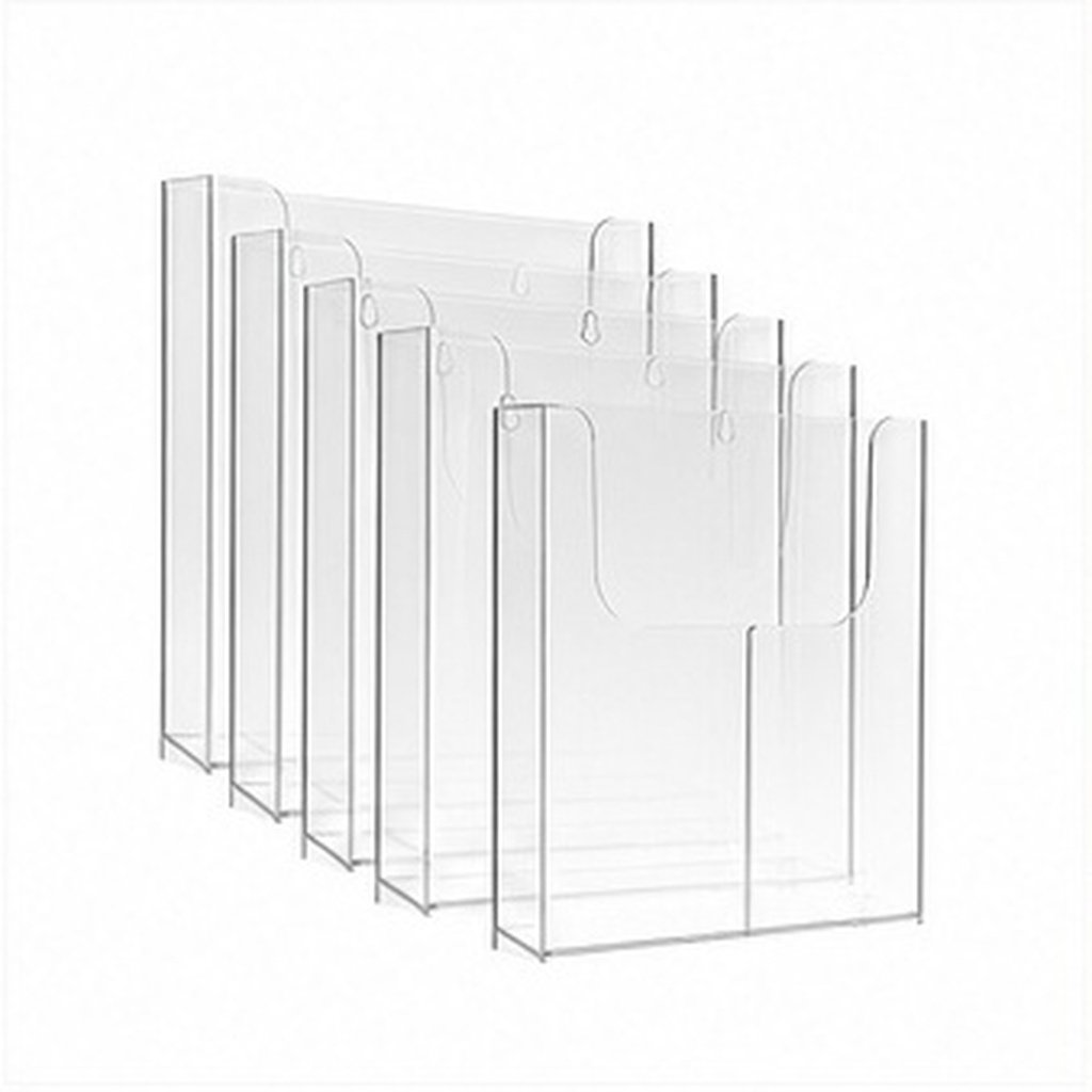 4Pcs Acrylic Wall Brochure Hol - Document Holder Stand recension och pris
