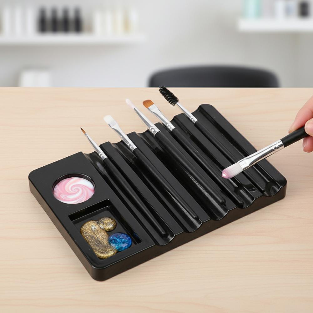 5-Grid Nail Art Pen Holder wit - Pen Holder Organizer recension och pris
