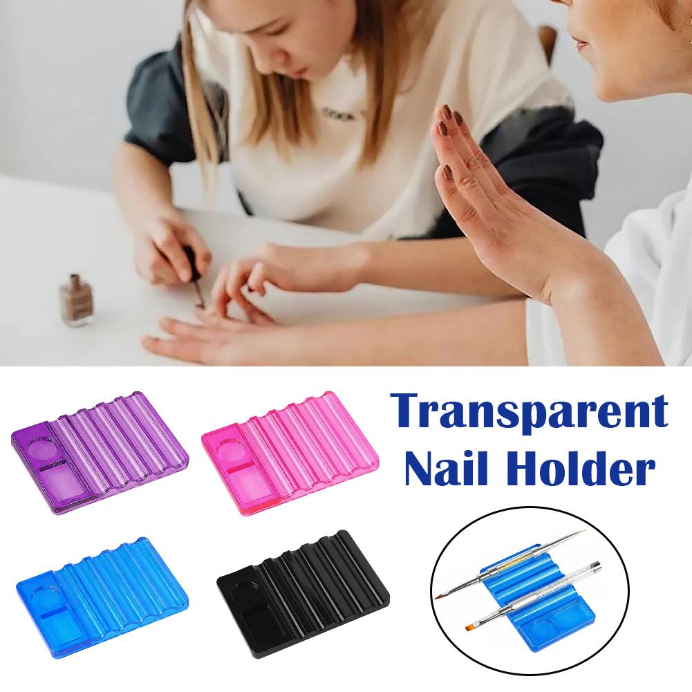 5-Grid Nail Art Pen Holder wit - Pen Holder Organizer recension och pris