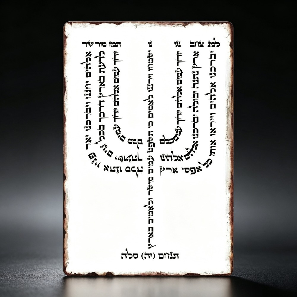 CIFBUY Vintage Hebrew YHVH Alu - Free Home Office recension och pris
