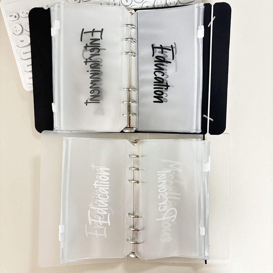 Sharkbang 1 Set A6 Binder Budg - Home Office Budget recension och pris