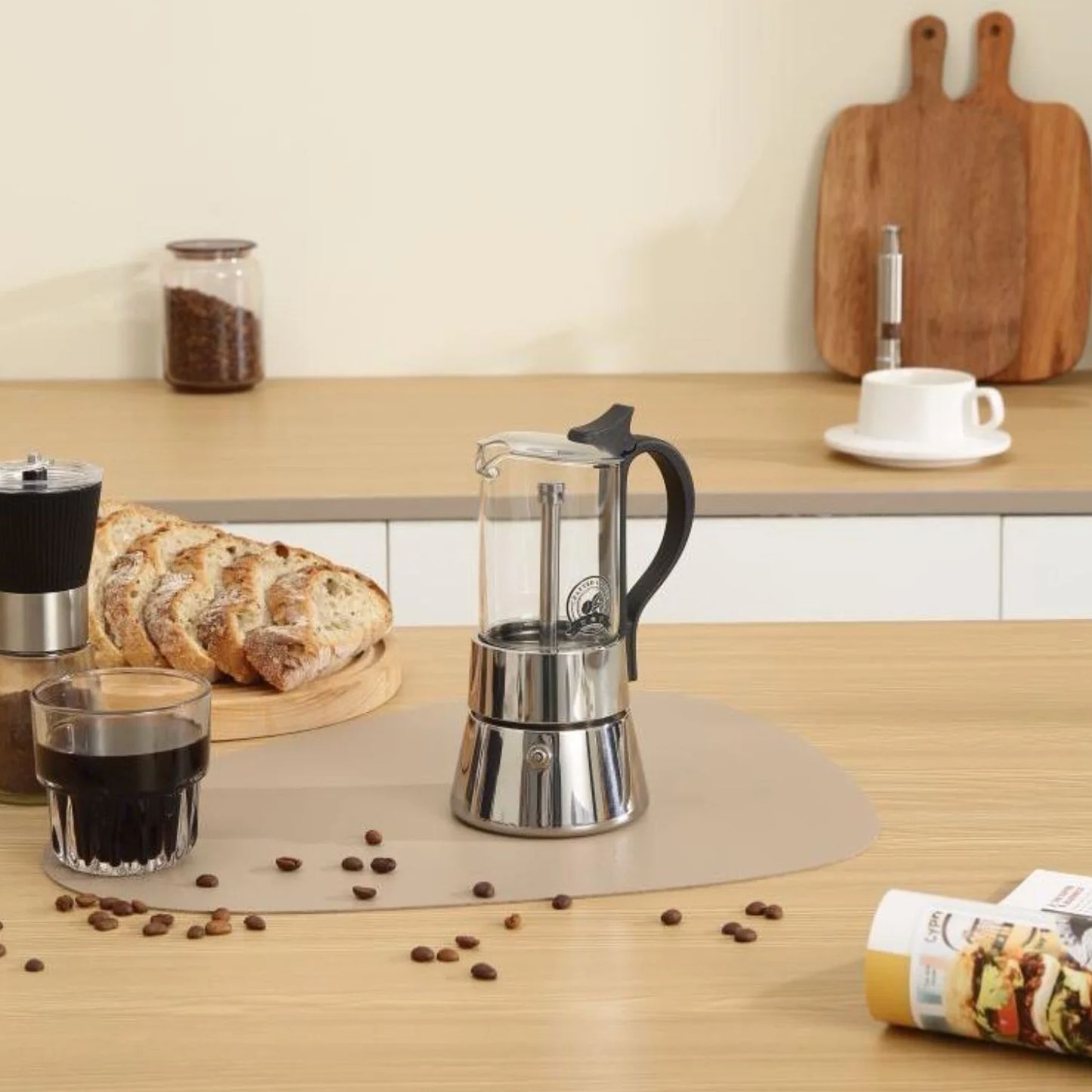 4cups See-Through Moka Pot: Hi - Home Office Moka recension och pris