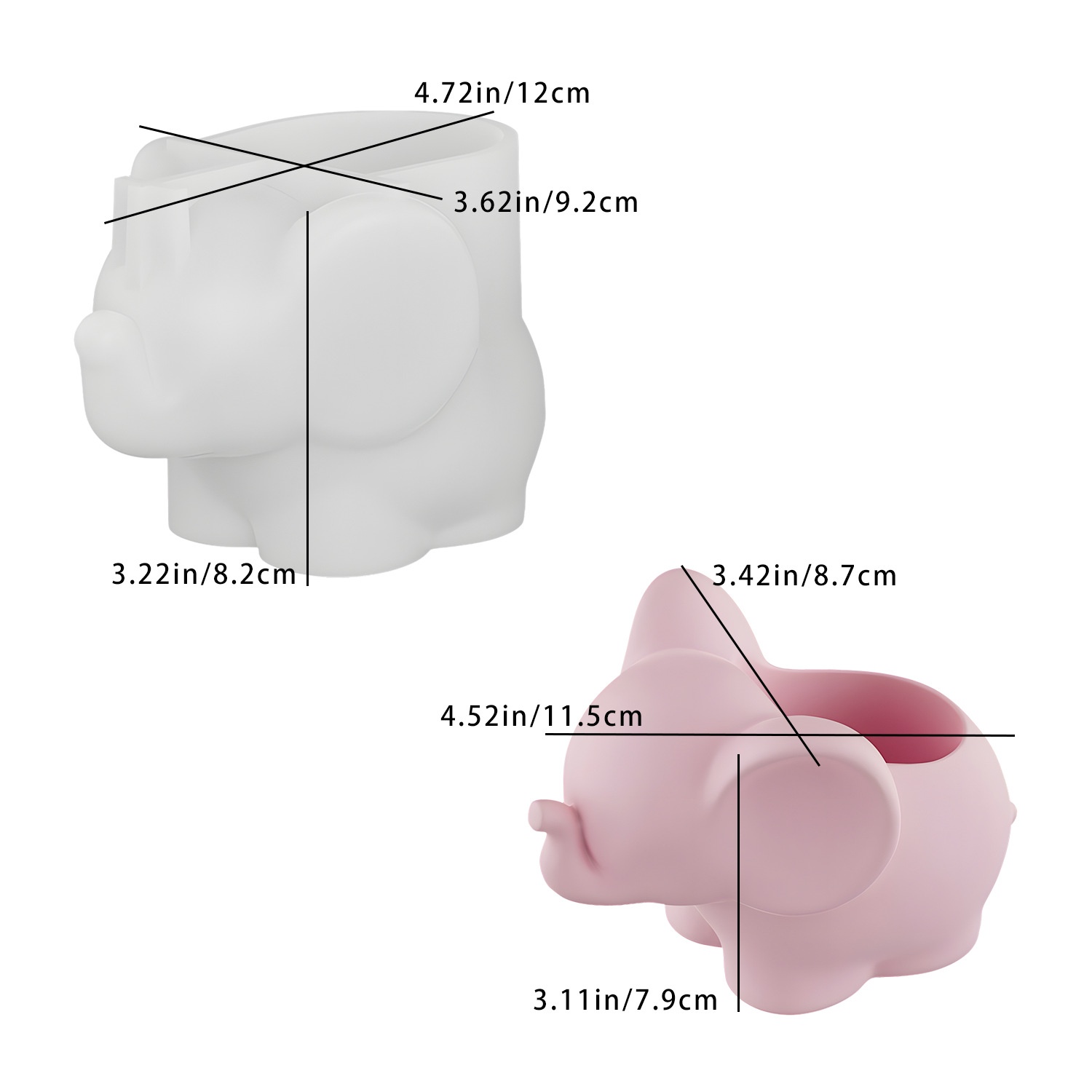 DIY Elephant Storage Cup Resin - Pen Holder Organizer recension och pris