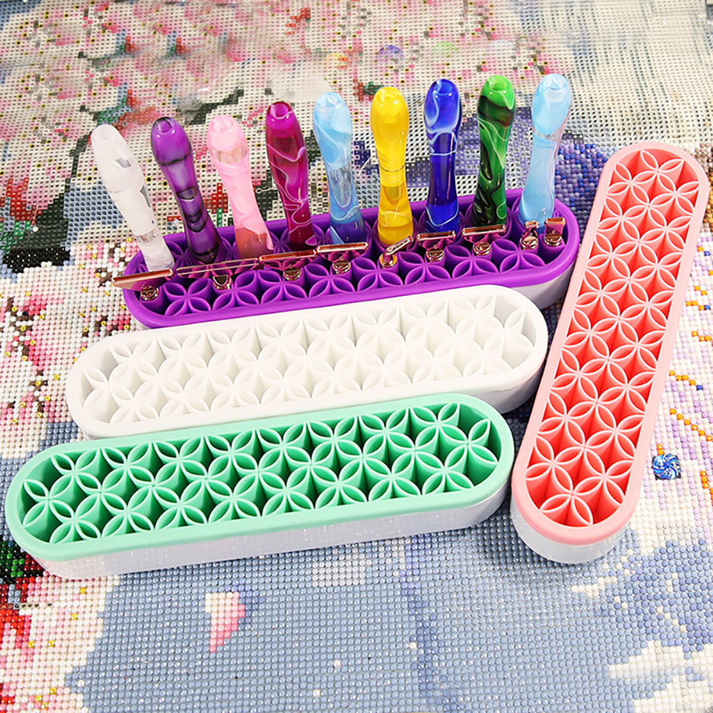 Silicone Pen Holder for Diamon - Pen Holder Organizer recension och pris