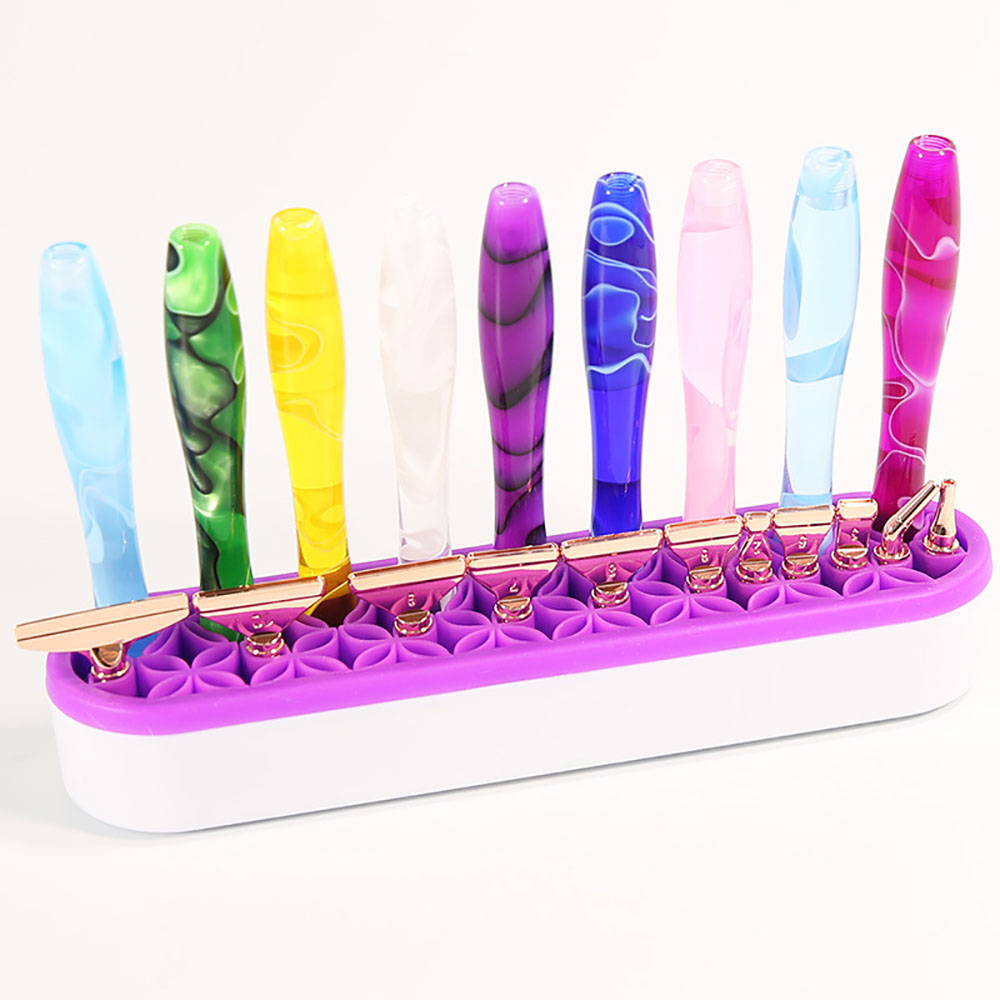 Silicone Pen Holder for Diamon - Pen Holder Organizer recension och pris