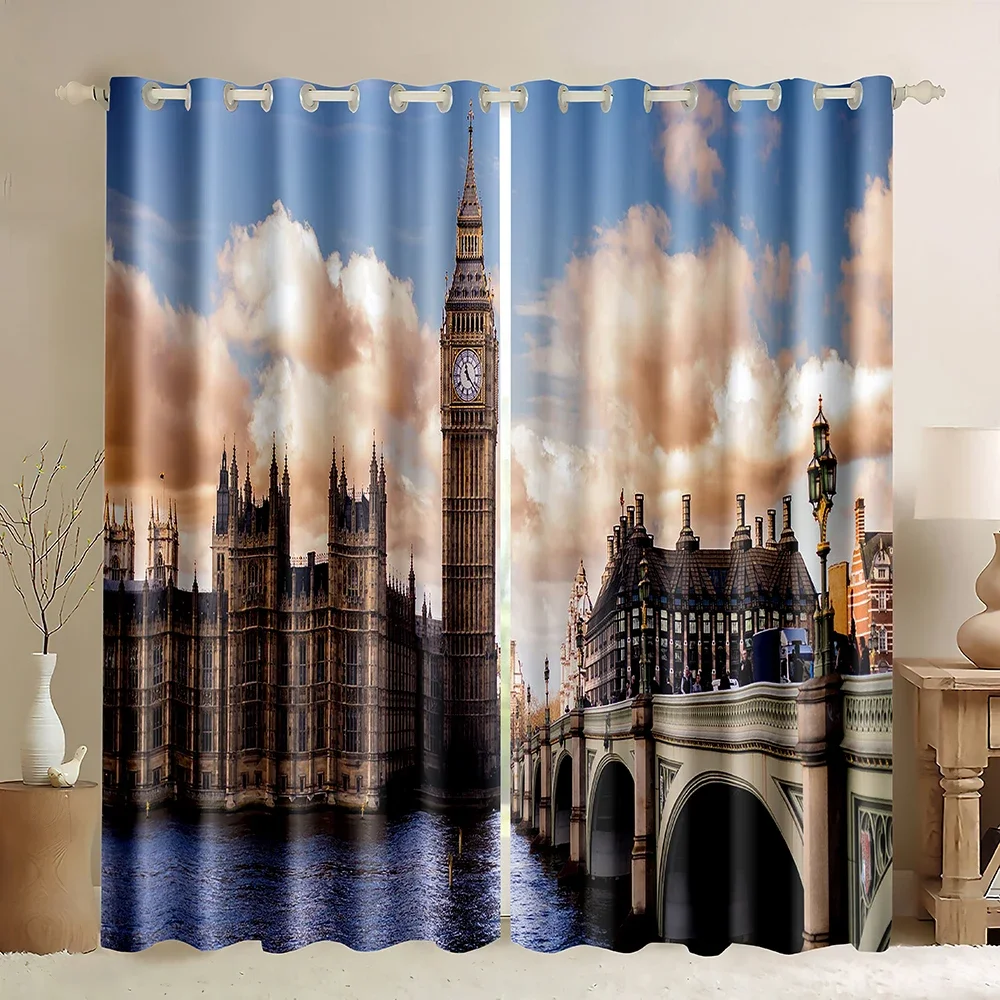 London Building Window Curtain - Home Office England recension och pris