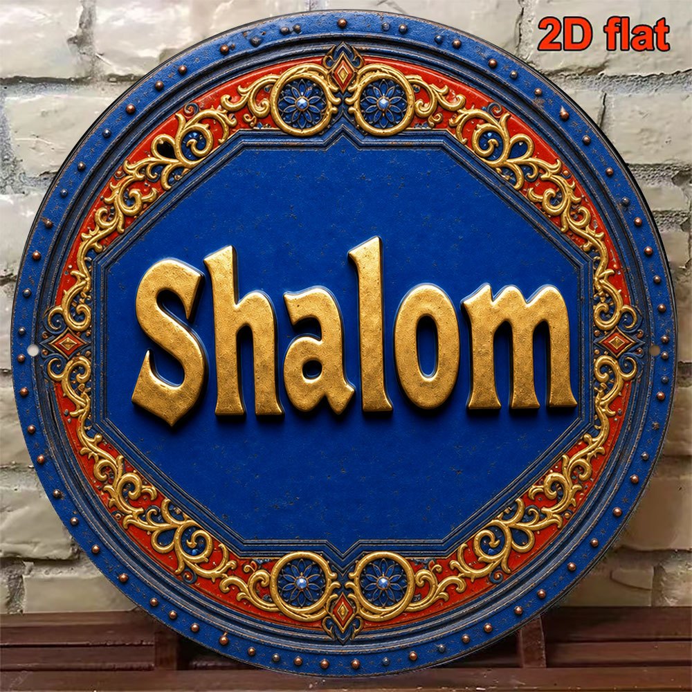 CIFBUY Retro Aluminum Wall Art - Free Home Office recension och pris