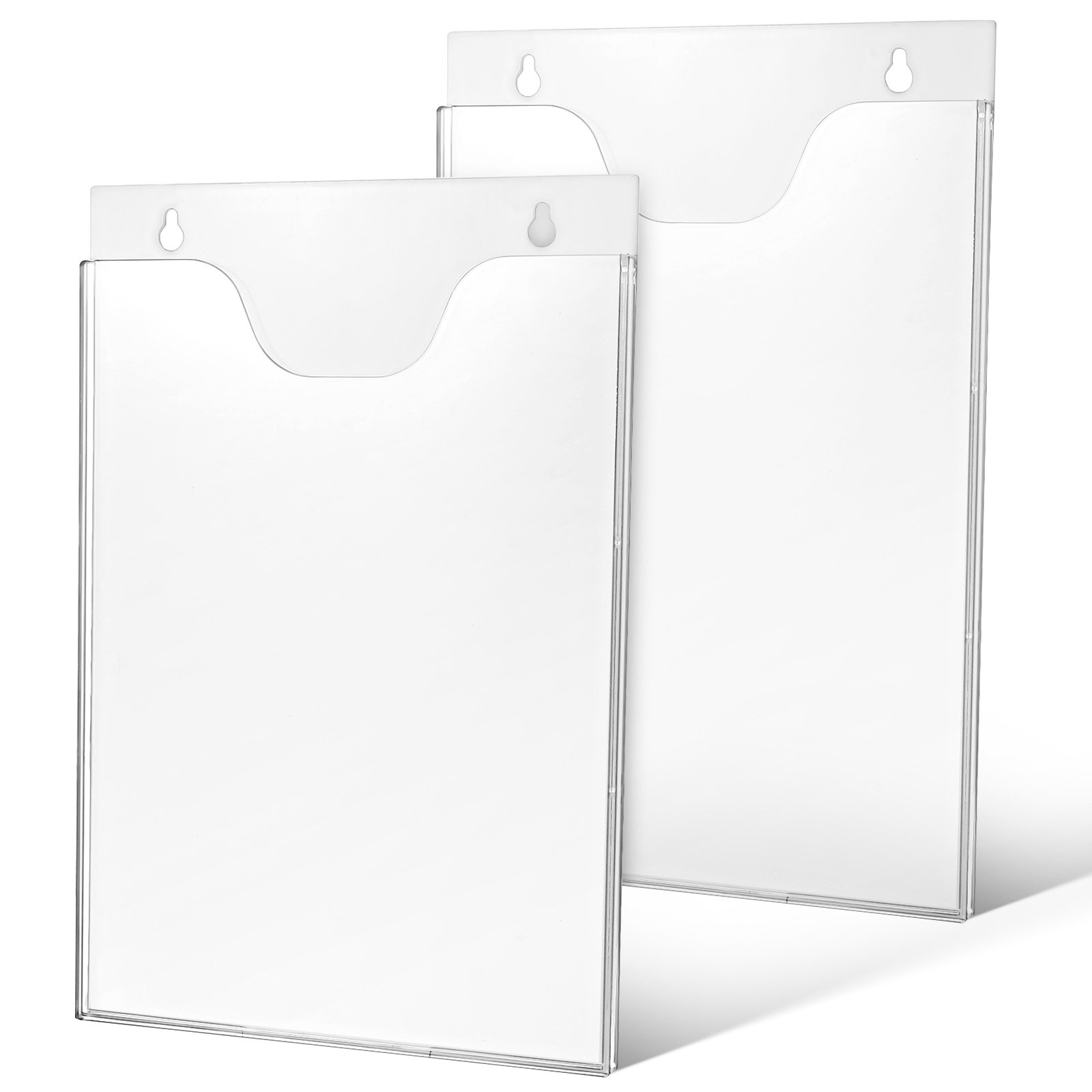 2Pcs Clear Acrylic Wall Mounte - Document Holder Stand recension och pris