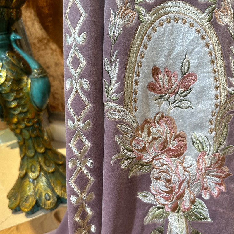 Luxury European Embroidered Cu - Home Office Buy recension och pris