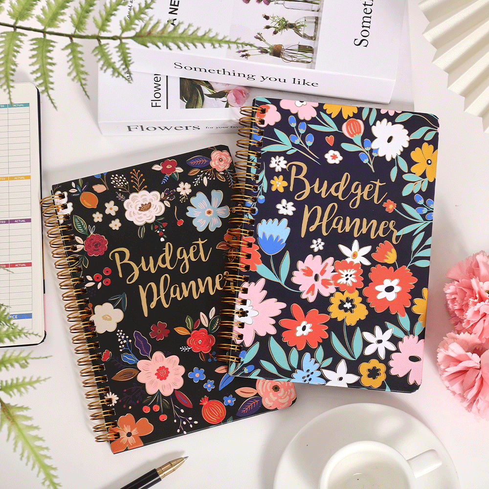 50 Sheets Retro Flower Undated - Home Office Budget recension och pris