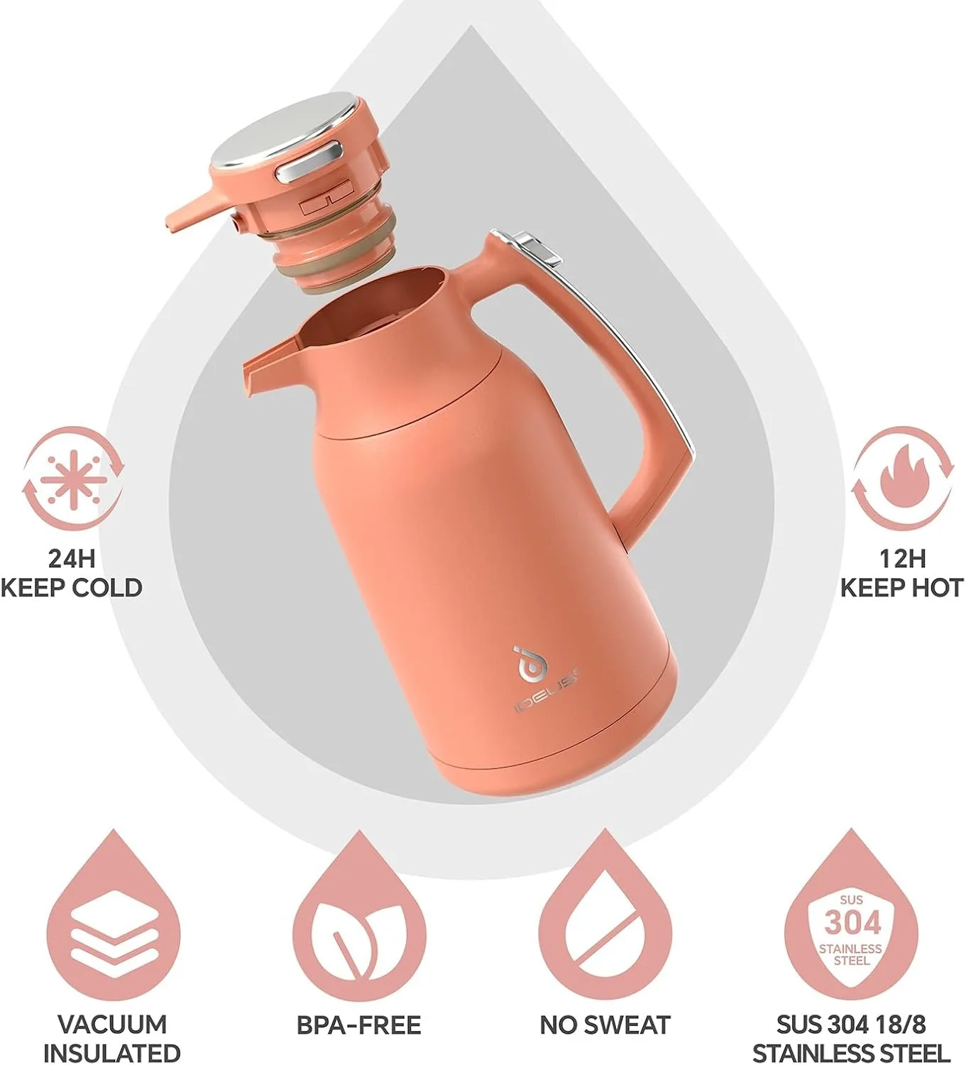 Ideus Large-Capacity Vacuum In - Home Office Moka recension och pris