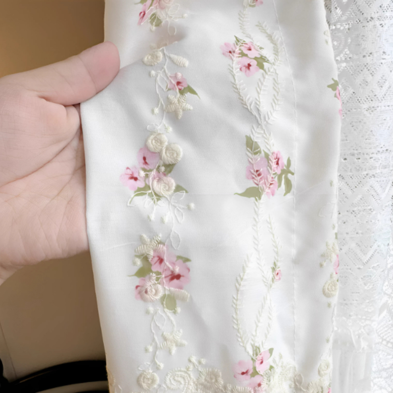 Double Layer Pearl Sheer Curta - Home Office Buy recension och pris
