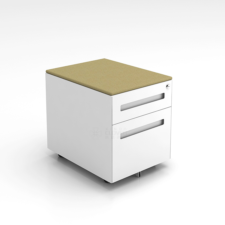 Modern Mobile Metal Pedestal w - Drawer Pedestal Cabinet recension och pris