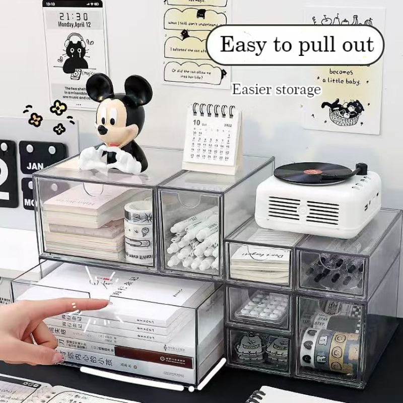Desktop Organizer Drawer Type  - Home Office Desk With Drawers recension och pris