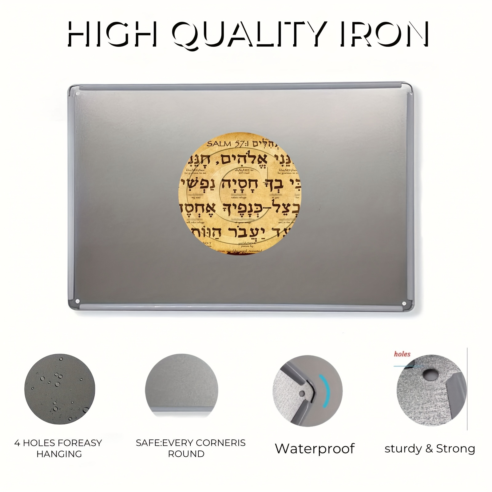 CIFBUY Vintage Aluminum Wall A - Free Home Office recension och pris