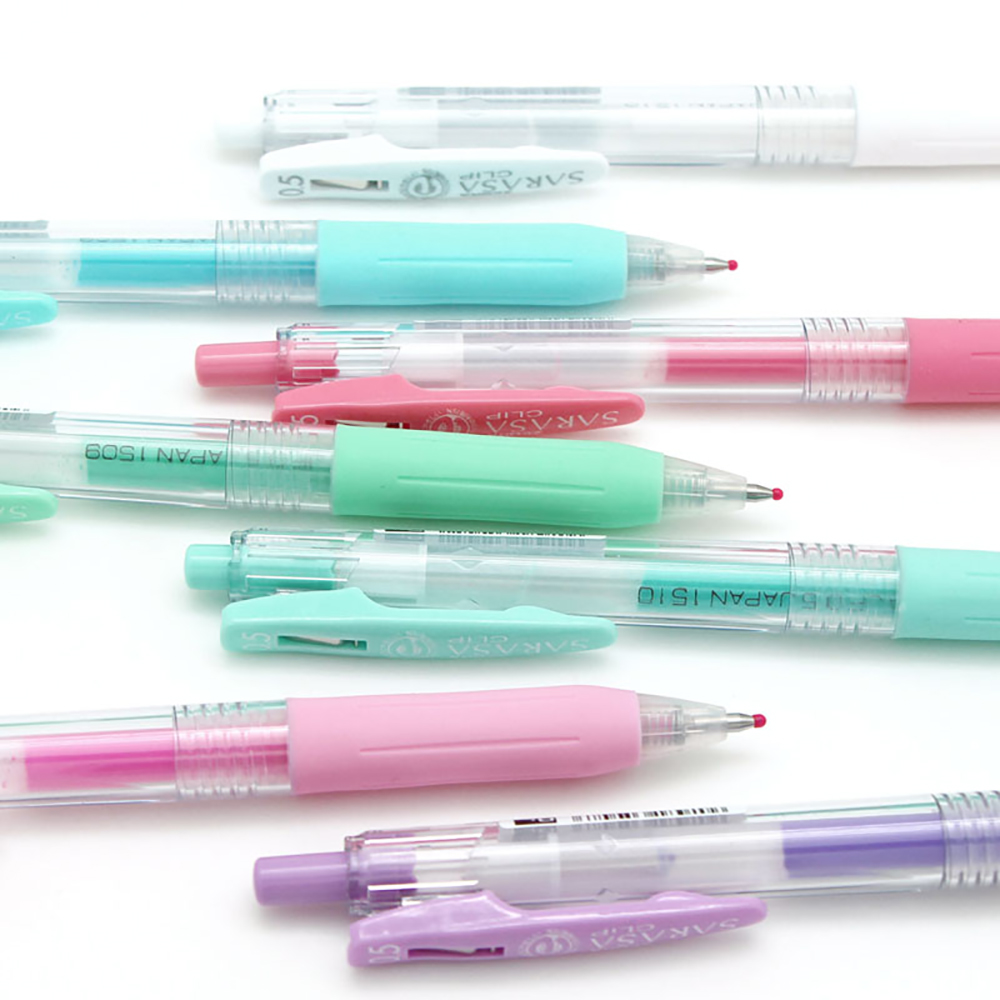Japan Zebra Gel Ink Pen SARASA - Zebra Pen Mildliner recension och pris