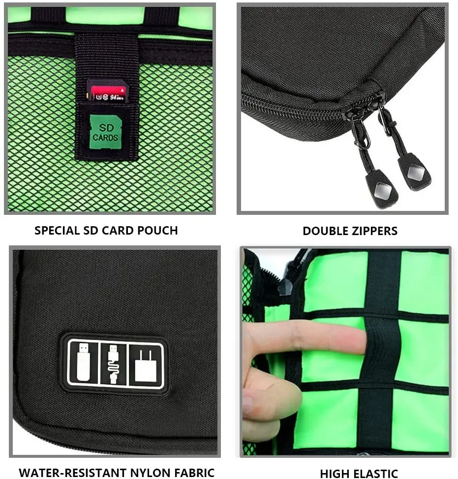 Cable Organizer Storage Bags S - Pen Holder Organizer recension och pris