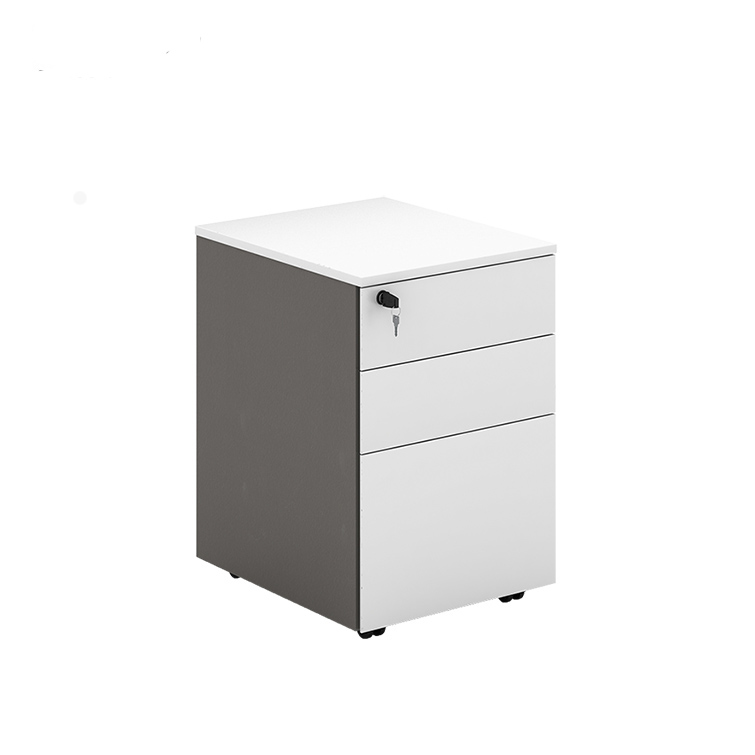 White 3 Drawers Mobile Pedesta - Drawer Pedestal Cabinet recension och pris